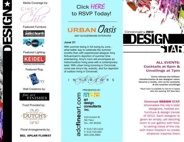 Visit Us for Cincinnati Design Star