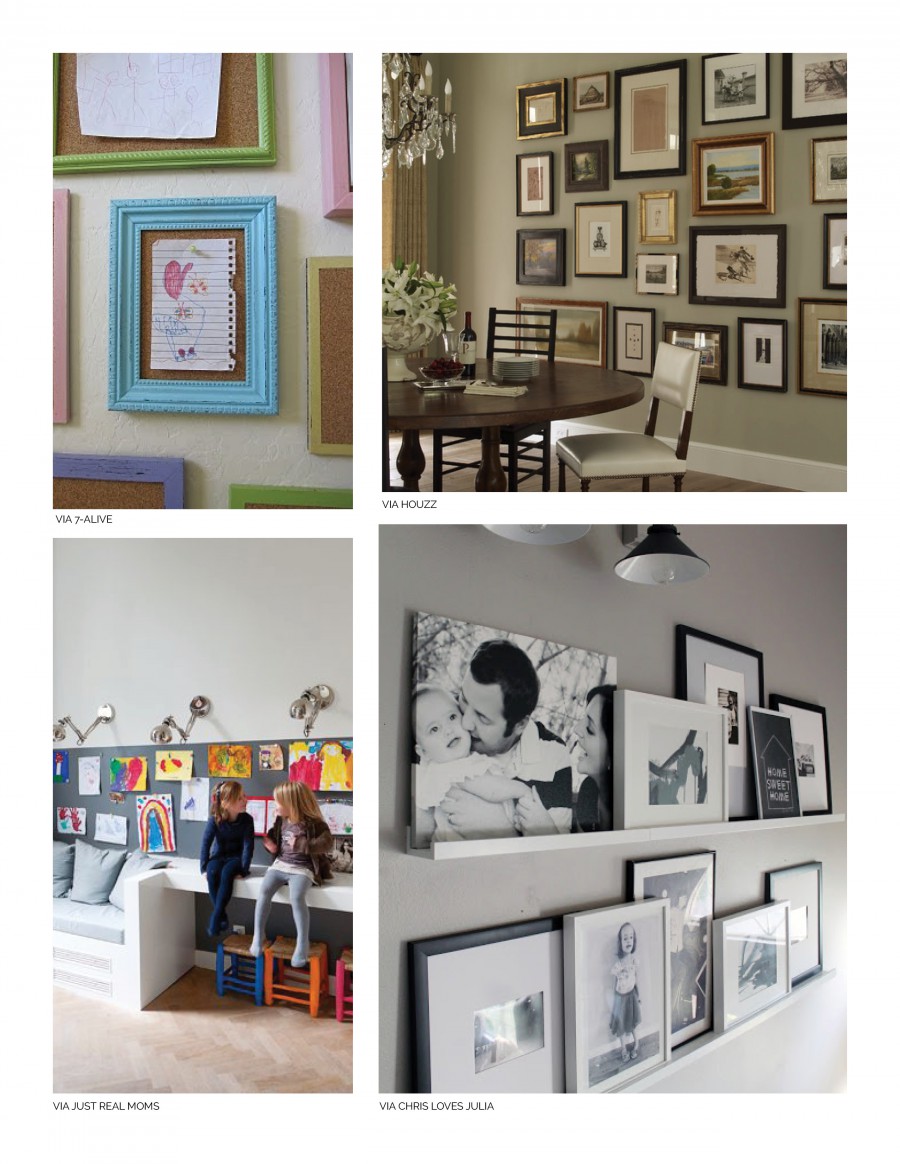 How to Design a Gallery Wall in Your Home|Amy Youngblood Interiors|OTR