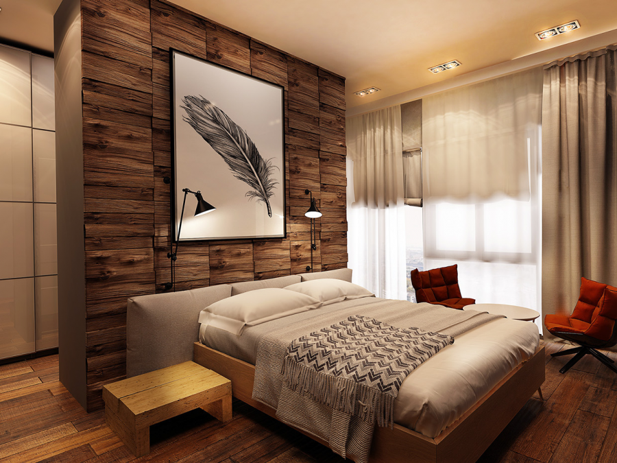 cool-wood-accent-wall