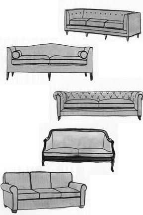 5 Sofa Styles Explained